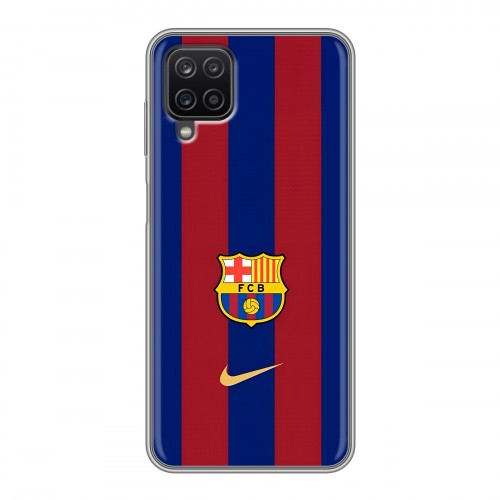 Дизайнерский силиконовый чехол для Samsung Galaxy A12 Барселона Barcelona