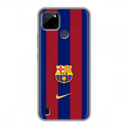Дизайнерский силиконовый чехол для Realme C21Y Барселона Barcelona