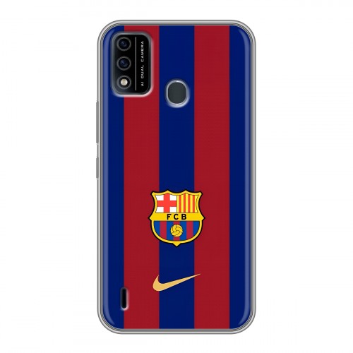 Дизайнерский силиконовый чехол для Itel A48 Барселона Barcelona