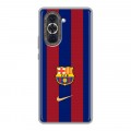 Дизайнерский силиконовый с усиленными углами чехол для Huawei Nova 10 Барселона Barcelona