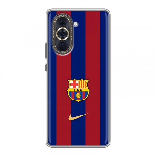Дизайнерский силиконовый с усиленными углами чехол для Huawei Nova 10 Барселона Barcelona