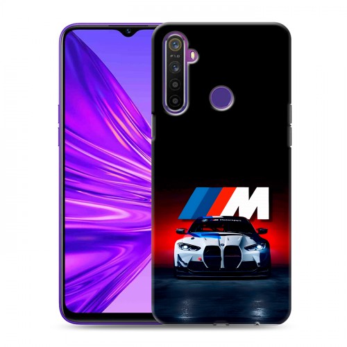 Дизайнерский силиконовый чехол для Realme 5 БМВ BMW