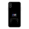 Дизайнерский силиконовый чехол для Iphone x10 БМВ BMW