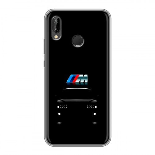 Дизайнерский силиконовый чехол для Huawei P20 Lite БМВ BMW