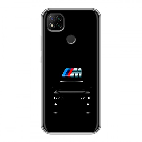 Дизайнерский силиконовый чехол для Xiaomi RedMi 9C БМВ BMW