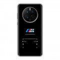 Дизайнерский силиконовый с усиленными углами чехол для Huawei Mate 50 БМВ BMW