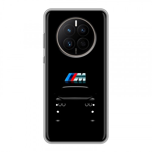 Дизайнерский силиконовый с усиленными углами чехол для Huawei Mate 50 БМВ BMW