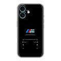 Дизайнерский силиконовый чехол для Iphone 16 Plus БМВ BMW