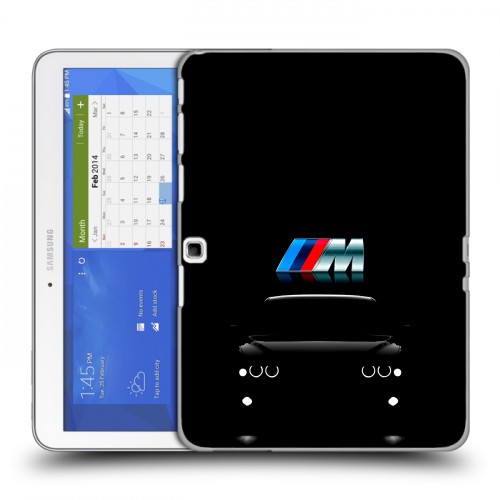 Дизайнерский силиконовый чехол для Samsung Galaxy Tab 4 10.1 БМВ BMW