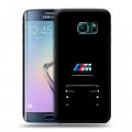 Дизайнерский силиконовый чехол для Samsung Galaxy S6 Edge БМВ BMW
