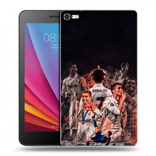 Дизайнерский силиконовый чехол для Huawei MediaPad T2 7.0 Pro Реал Роналдо Real Ronaldo