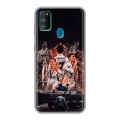Дизайнерский силиконовый чехол для Samsung Galaxy M30s Реал Роналдо Real Ronaldo
