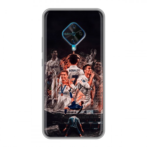 Дизайнерский силиконовый чехол для Vivo V17 Реал Роналдо Real Ronaldo