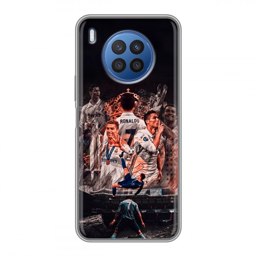 Дизайнерский силиконовый чехол для Huawei Nova 8i Реал Роналдо Real Ronaldo