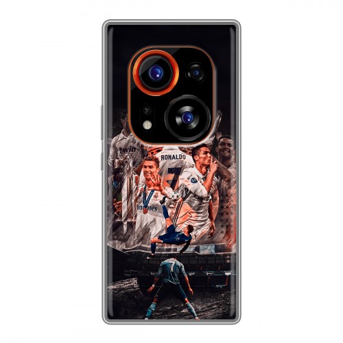 Дизайнерский силиконовый чехол для Tecno Phantom X2 Pro Реал Роналдо Real Ronaldo