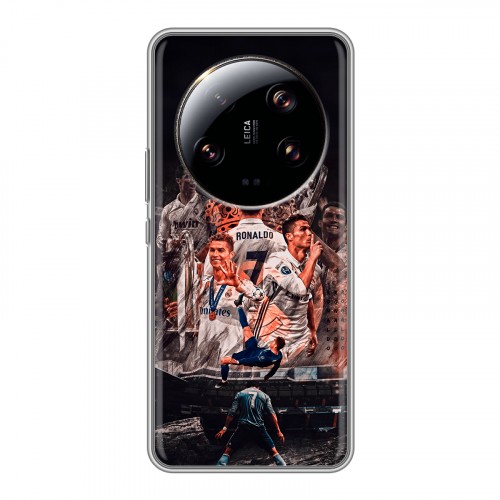 Дизайнерский силиконовый чехол для Xiaomi 13 Ultra Реал Роналдо Real Ronaldo