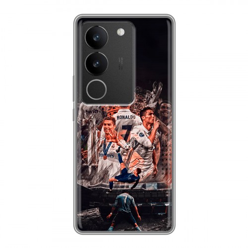 Дизайнерский силиконовый чехол для Vivo S17 Реал Роналдо Real Ronaldo