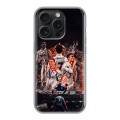 Дизайнерский силиконовый чехол для Iphone 15 Pro Реал Роналдо Real Ronaldo