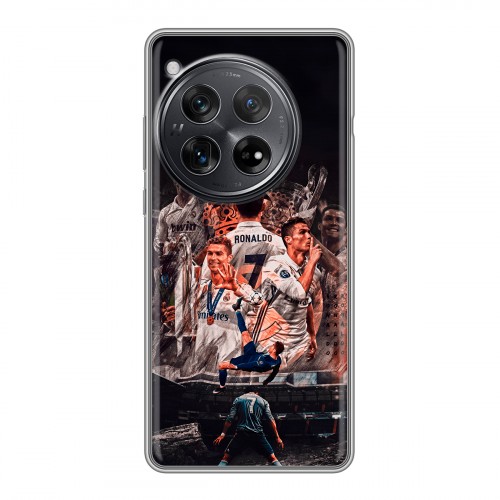 Дизайнерский силиконовый чехол для OnePlus 12 Реал Роналдо Real Ronaldo