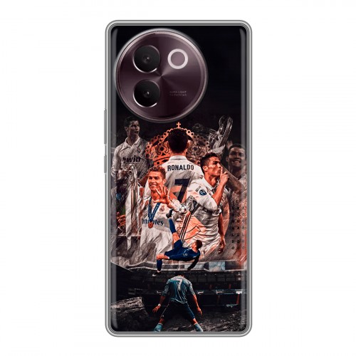 Дизайнерский силиконовый чехол для Vivo V30e Реал Роналдо Real Ronaldo