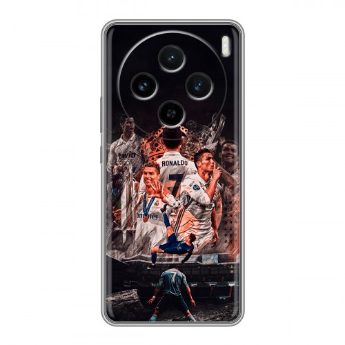 Дизайнерский силиконовый чехол для Vivo X100 Реал Роналдо Real Ronaldo