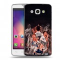 Дизайнерский пластиковый чехол для LG L60 Реал Роналдо Real Ronaldo