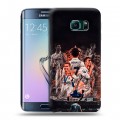 Дизайнерский силиконовый чехол для Samsung Galaxy S6 Edge Реал Роналдо Real Ronaldo