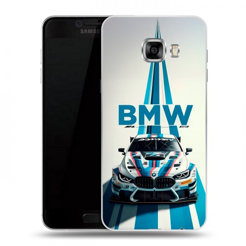 Дизайнерский пластиковый чехол для Samsung Galaxy C5 БМВ BMW