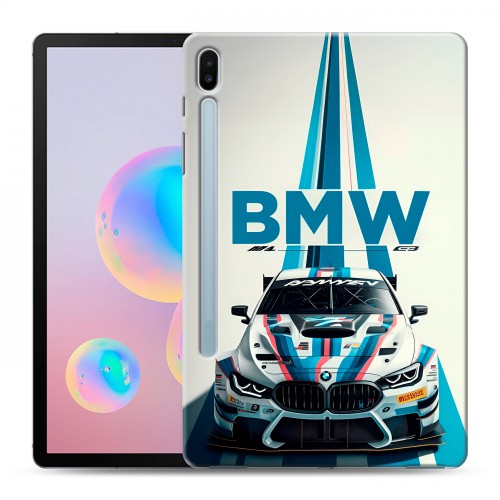 Дизайнерский силиконовый чехол для Samsung Galaxy Tab S6 БМВ BMW