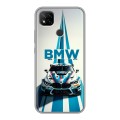 Дизайнерский силиконовый чехол для Xiaomi RedMi 9C БМВ BMW