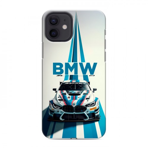 Дизайнерский силиконовый чехол для Iphone 12 БМВ BMW
