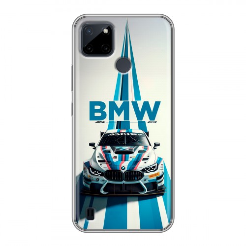 Дизайнерский силиконовый чехол для Realme C21Y БМВ BMW