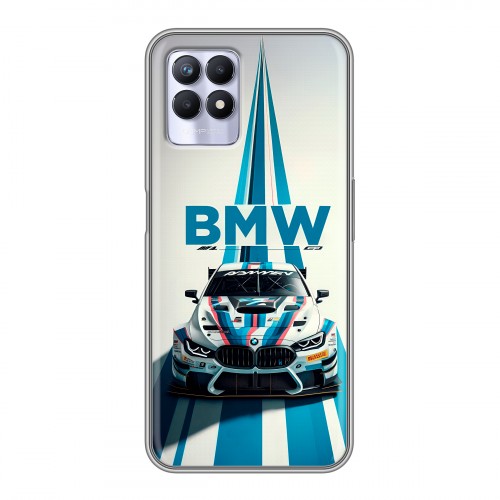 Дизайнерский силиконовый чехол для Realme 8i БМВ BMW