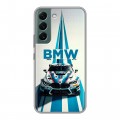 Дизайнерский силиконовый чехол для Samsung Galaxy S22 БМВ BMW