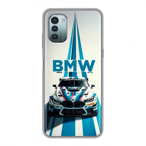 Дизайнерский силиконовый чехол для Nokia G11 БМВ BMW