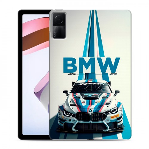 Дизайнерский силиконовый чехол для Xiaomi RedMi Pad БМВ BMW
