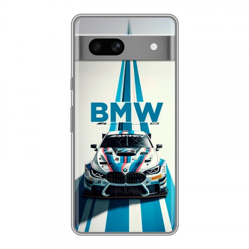Дизайнерский силиконовый чехол для Google Pixel 7A БМВ BMW