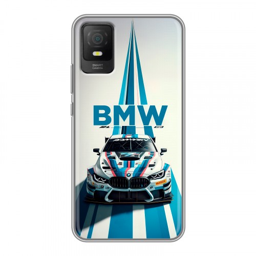 Дизайнерский силиконовый чехол для TCL 403 БМВ BMW