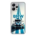 Дизайнерский силиконовый чехол для Xiaomi RedMi 12 БМВ BMW