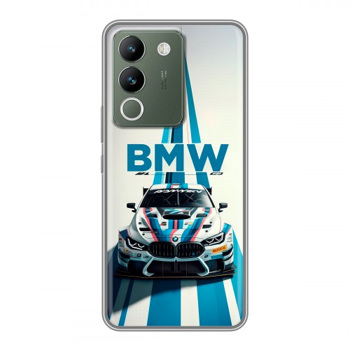 Дизайнерский силиконовый чехол для Vivo V29e БМВ BMW