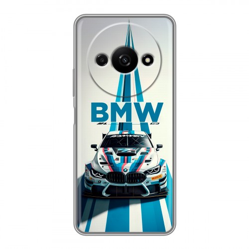 Дизайнерский силиконовый чехол для Xiaomi RedMi A3 БМВ BMW