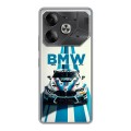 Дизайнерский пластиковый чехол для Tecno Pova 6 БМВ BMW
