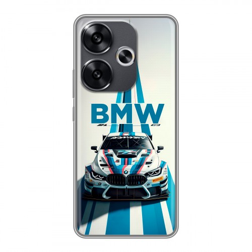 Дизайнерский силиконовый чехол для Xiaomi Redmi Turbo 3 БМВ BMW