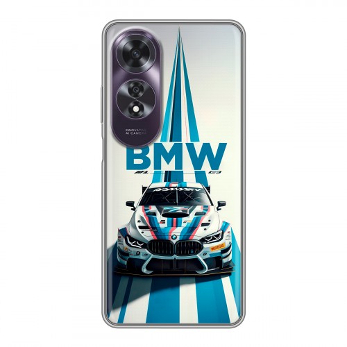 Дизайнерский силиконовый чехол для OPPO A60 БМВ BMW