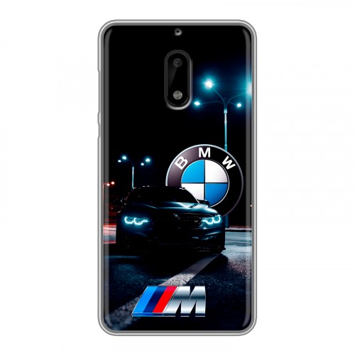 Дизайнерский пластиковый чехол для Nokia 6 БМВ BMW