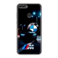Дизайнерский силиконовый чехол для Huawei P Smart БМВ BMW