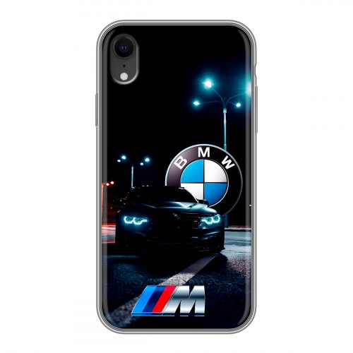 Дизайнерский силиконовый чехол для Iphone Xr БМВ BMW