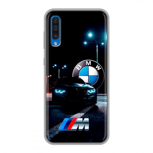 Дизайнерский силиконовый чехол для Samsung Galaxy A50 БМВ BMW