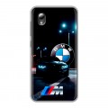 Дизайнерский силиконовый чехол для ZTE Blade A3 (2019) БМВ BMW