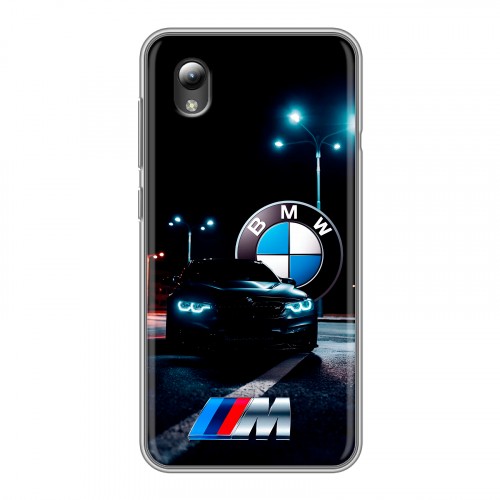Дизайнерский силиконовый чехол для ZTE Blade A3 (2019) БМВ BMW